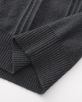 Men's Ribbed Half-Zip Knit Sweater