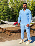 Theo Men's Linen Co-Ord Set