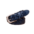 Masui Men's Braided Leather Belt