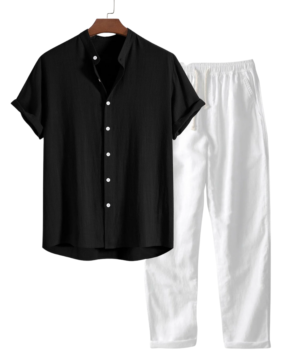Leo Men's Linen & Cotton Summer Set