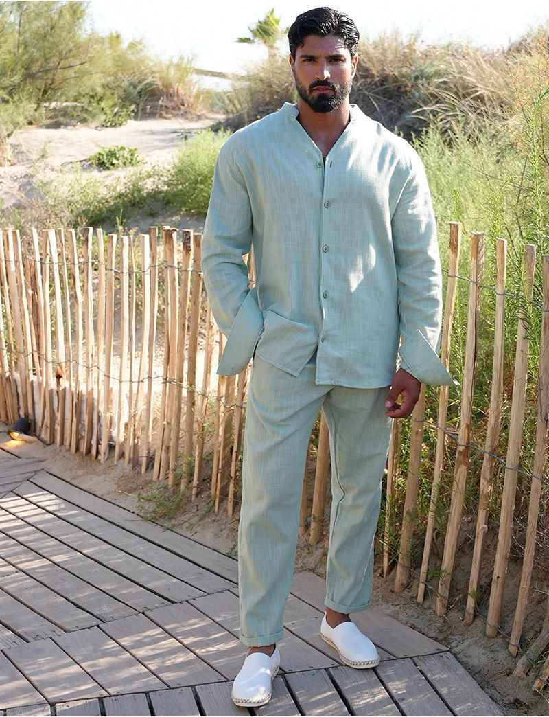 Theo Men's Linen Co-Ord Set