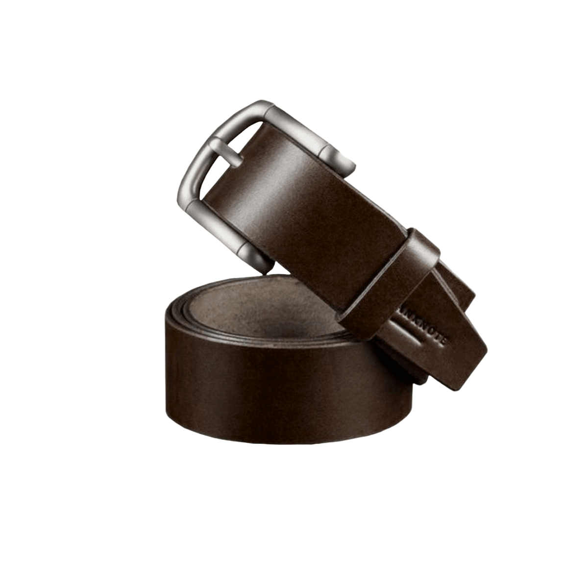 Men's Brown Leather Belt for Jeans