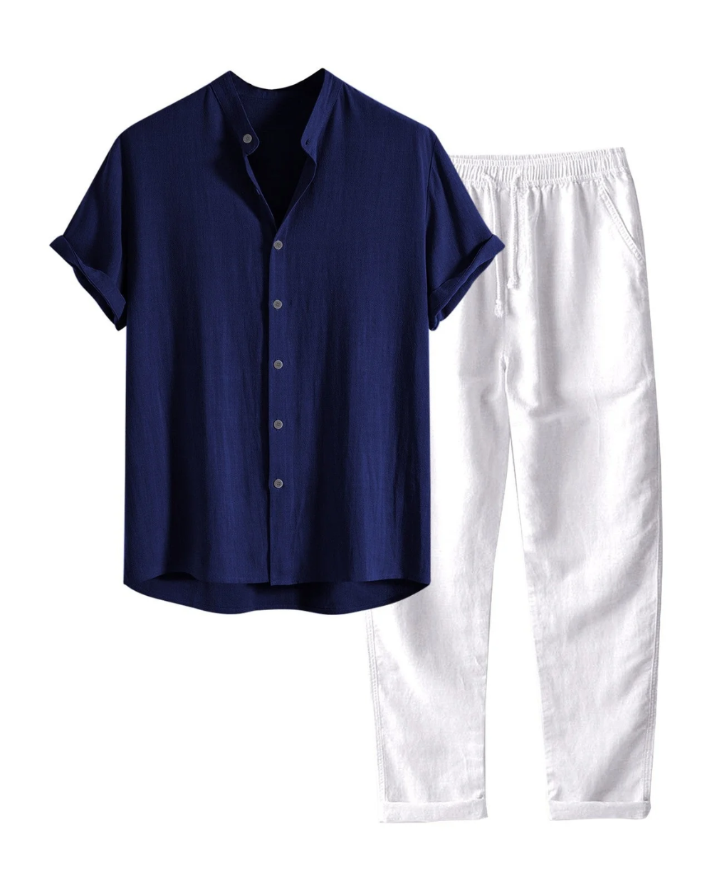 Leo Men's Linen & Cotton Summer Set