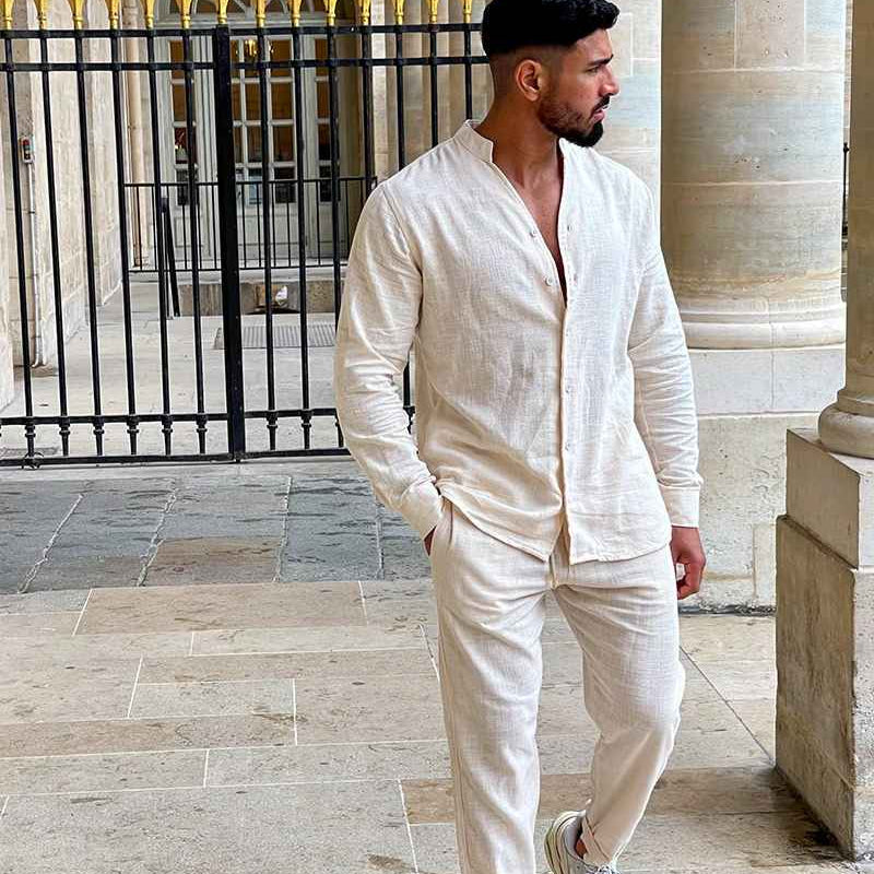 Theo Men's Linen Co-Ord Set