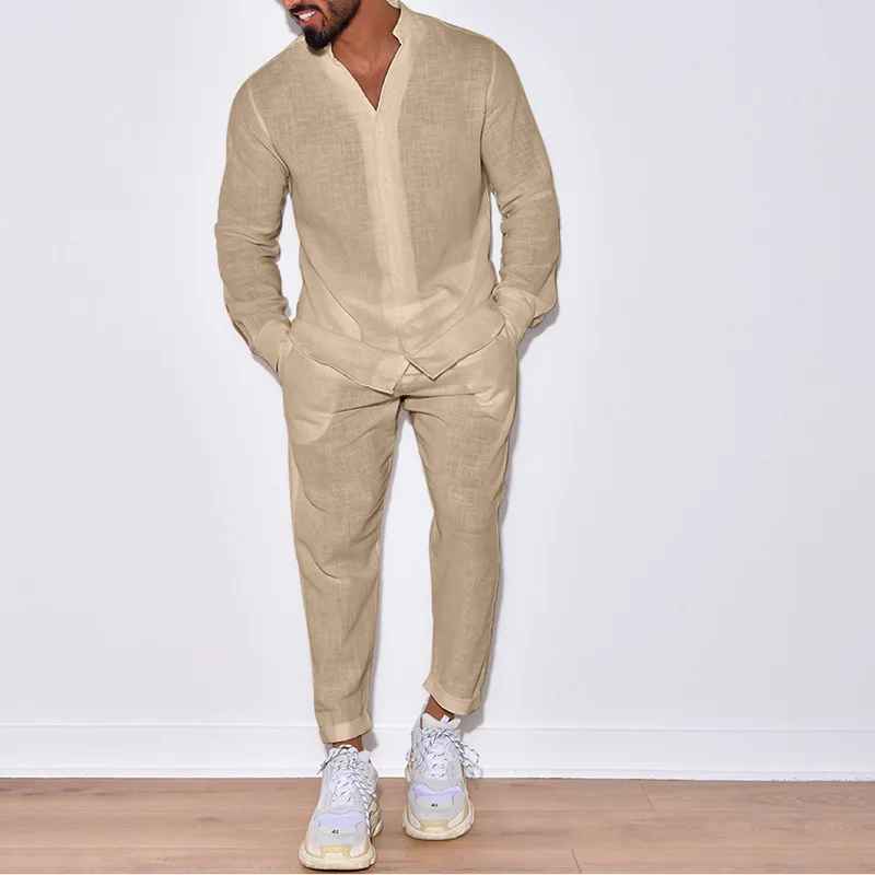 Theo Men's Linen Co-Ord Set