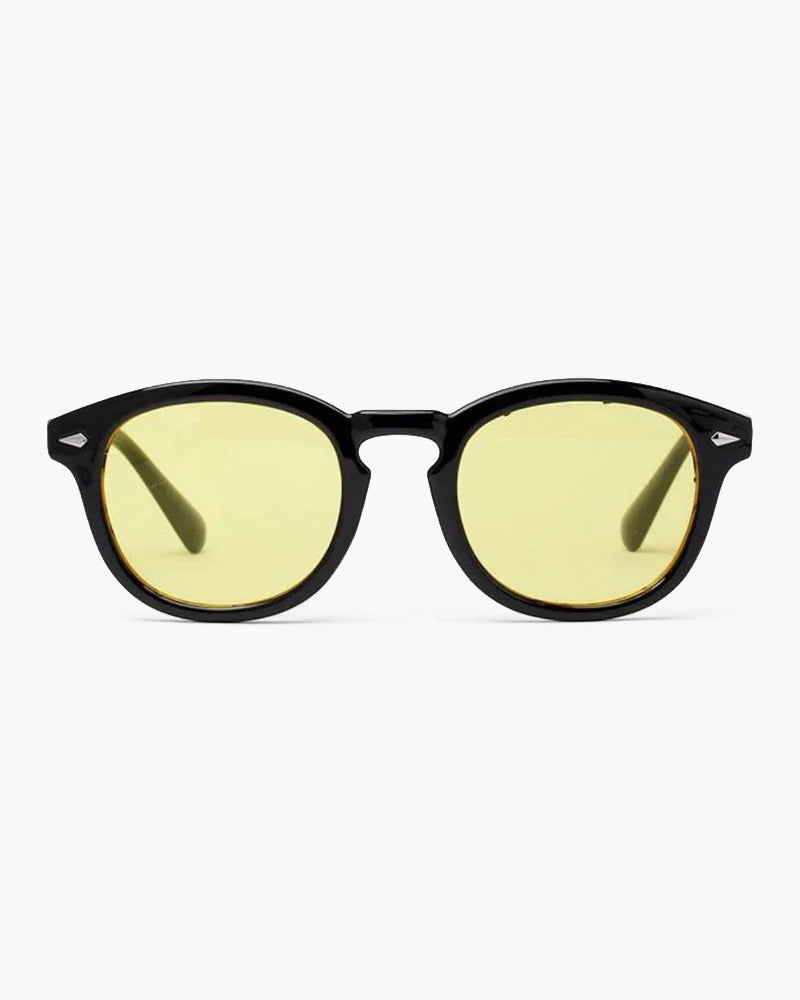 Mansori Tinted Round Sunglasses