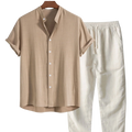 Leo Men's Linen & Cotton Summer Set