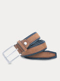Men's Vintage PU & Cowhide Belt