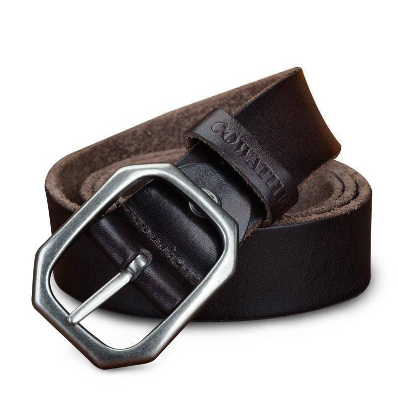 Larce Men's Casual Leather Belt