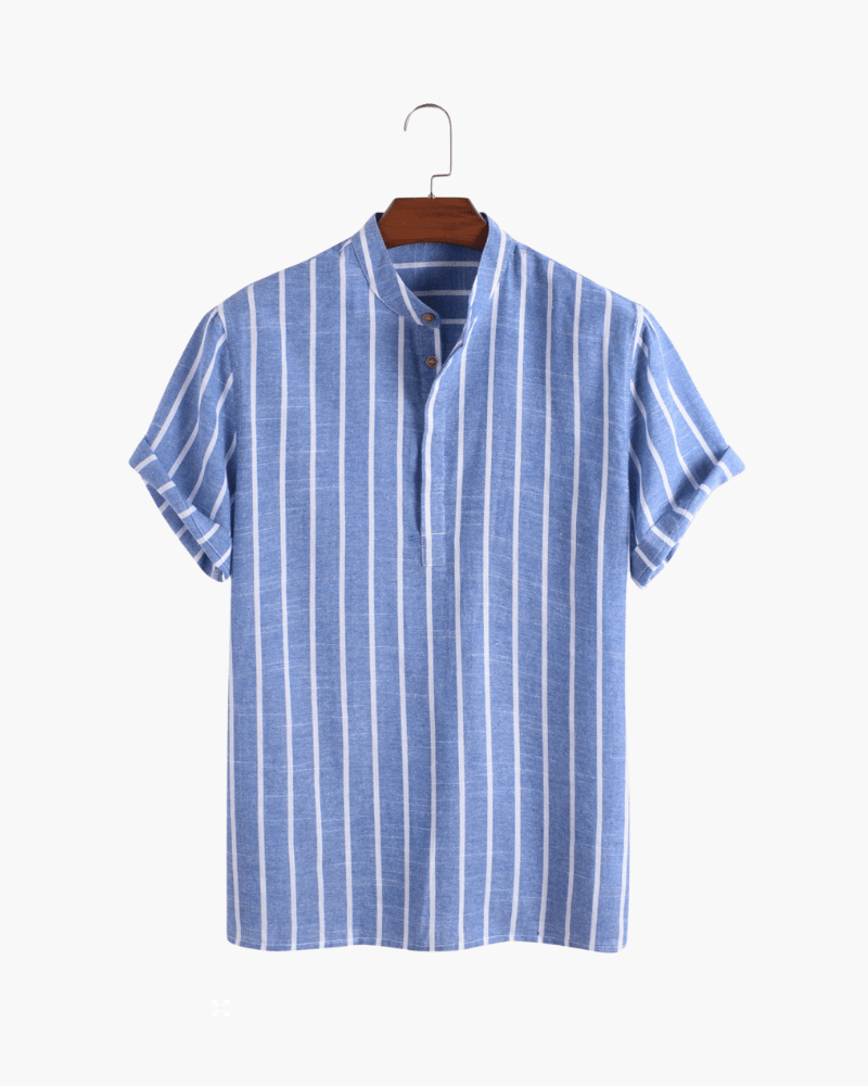 Bari Men's Striped Polo Shirt