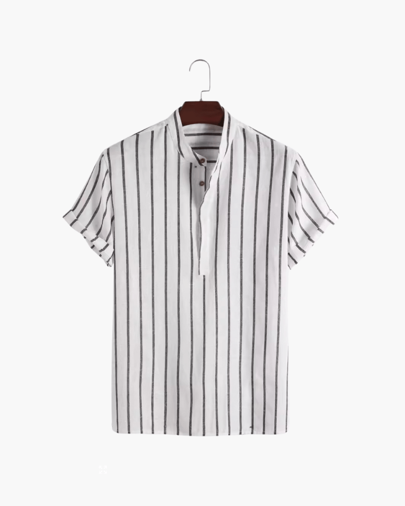 Bari Men's Striped Polo Shirt