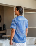 Bari Men's Striped Polo Shirt