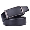 Camaro Men's Black Leather Suit Belt