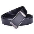 Camaro Men's Black Leather Suit Belt