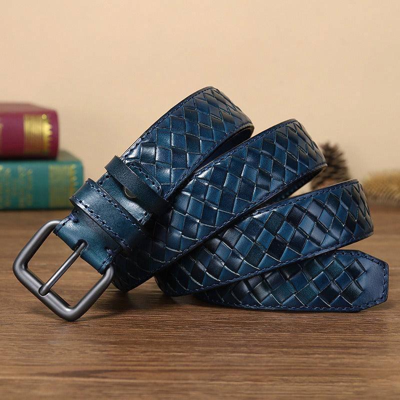Anatol Men's Braided Leather Belt
