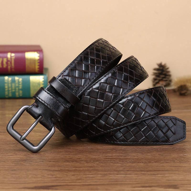 Anatol Men's Braided Leather Belt