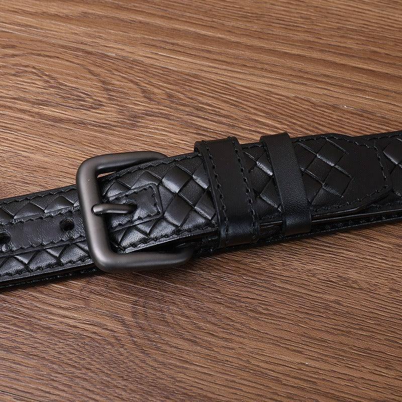 Anatol Men's Braided Leather Belt
