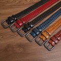 Anatol Men's Braided Leather Belt