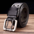 Svetunia Men's Double-Pin Leather Belt
