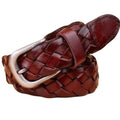 Masui Men's Braided Leather Belt