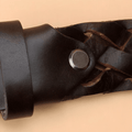 Masui Men's Braided Leather Belt