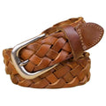 Masui Men's Braided Leather Belt