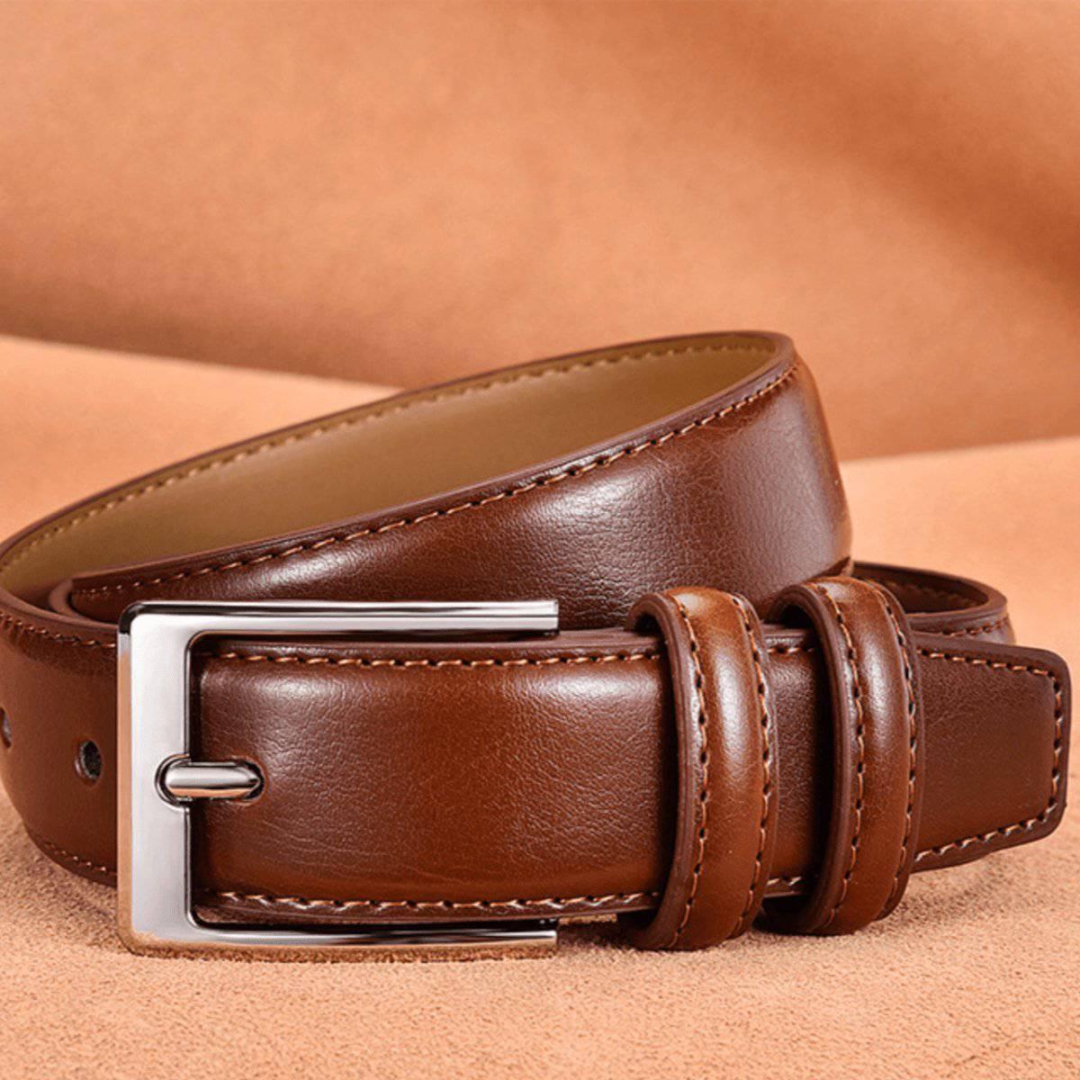 Jonathan Men's Leather Suit Belt