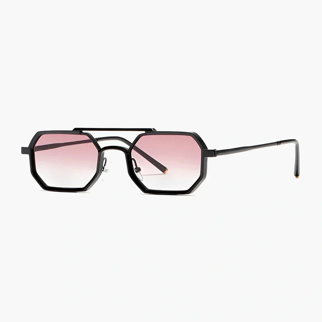 Montreal Octagonal Metal Sunglasses