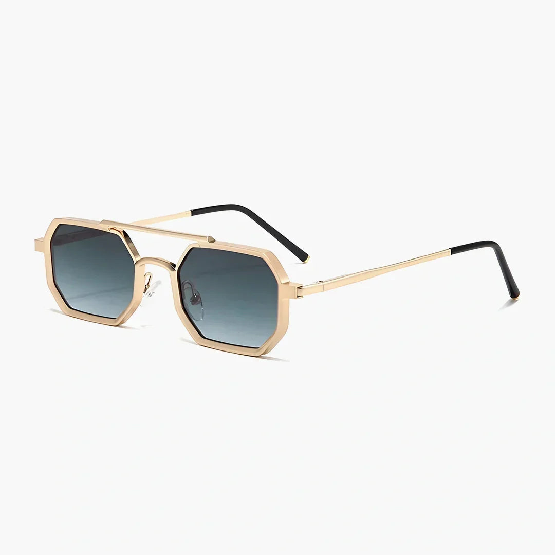 Montreal Octagonal Metal Sunglasses