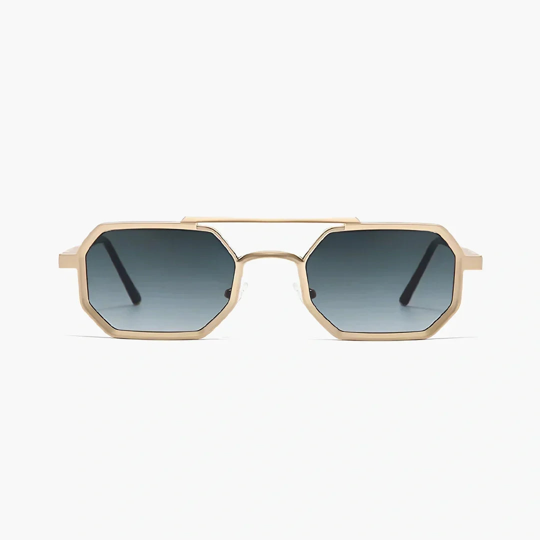 Montreal Octagonal Metal Sunglasses