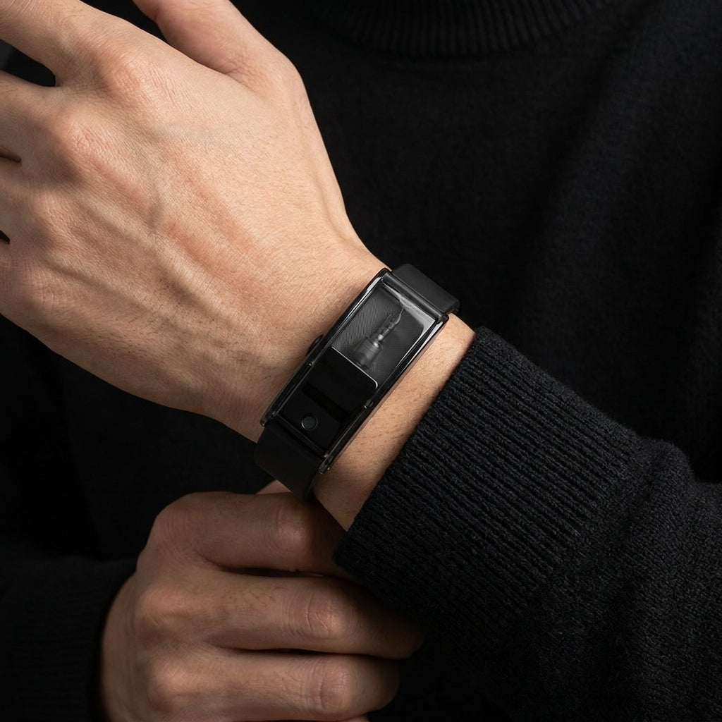 Korij Noir Aura Refillable Fragrance Bracelet