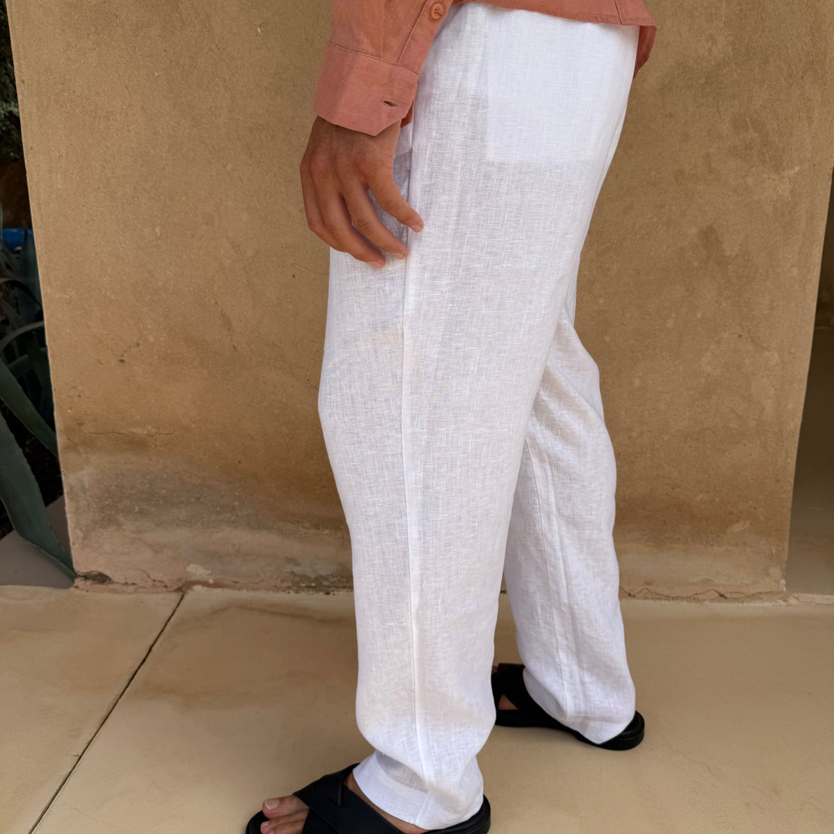 Capri Men's Linen Trousers