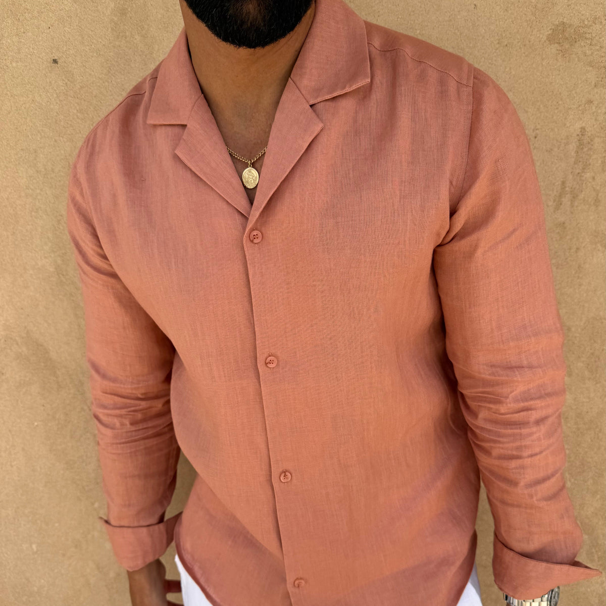 Capri Men's Linen Shirt