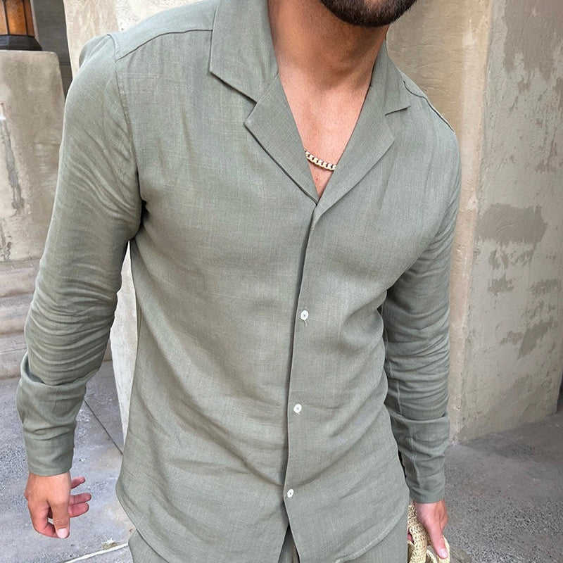 Capri Men's Linen Shirt