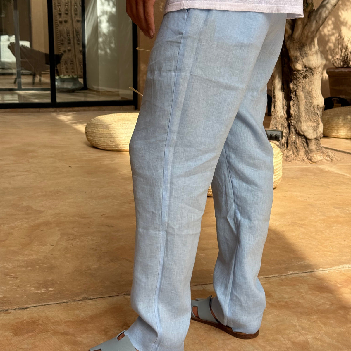 Capri Men's Linen Trousers