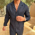 Capri Men's Linen Shirt & Trousers Set