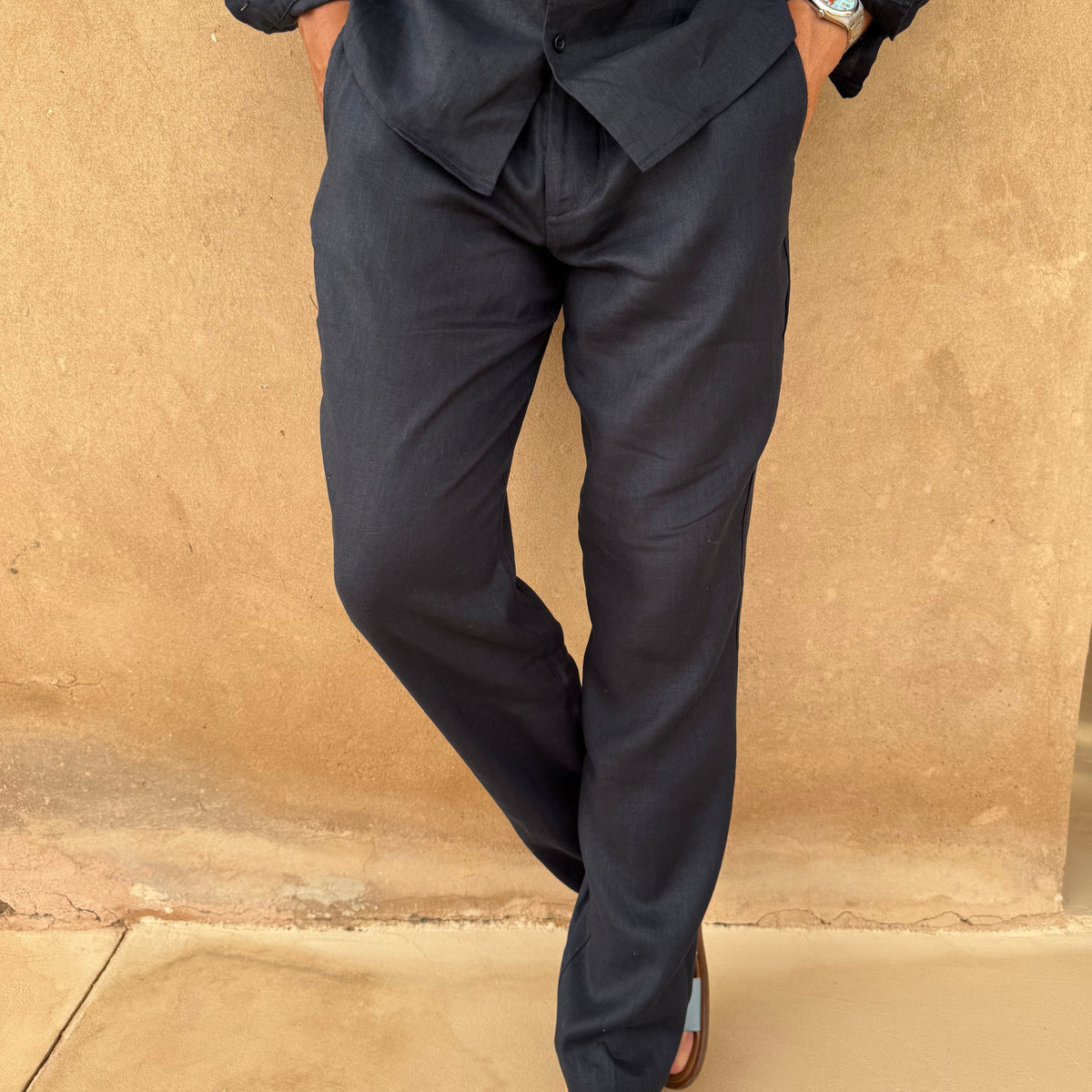 Capri Men's Linen Trousers