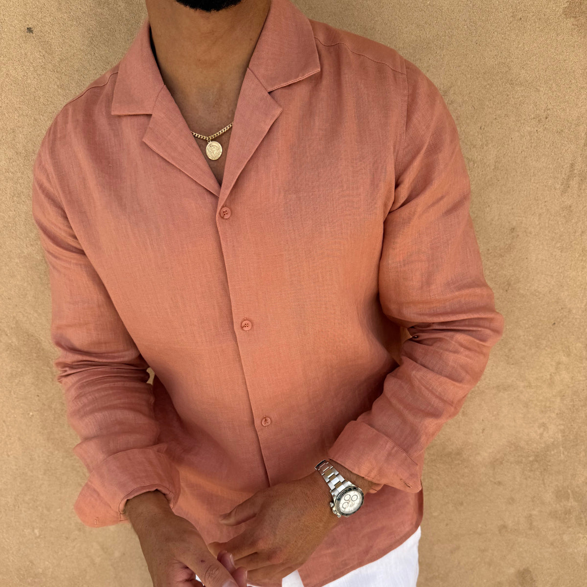 Capri Men's Linen Shirt