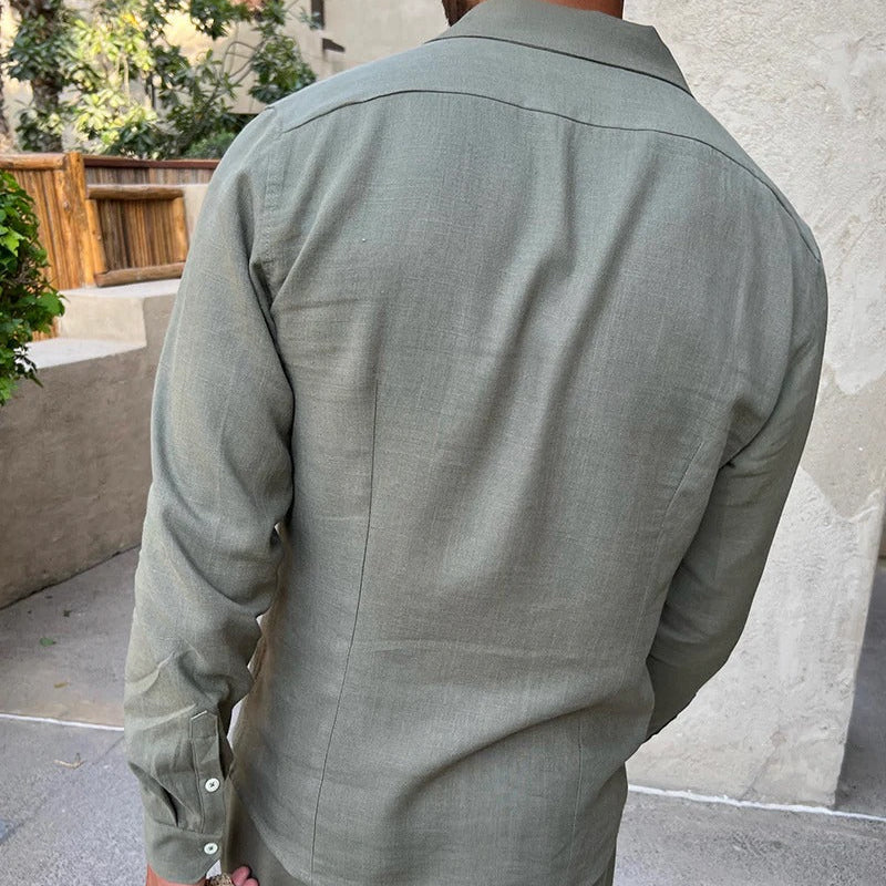 Capri Men's Linen Shirt