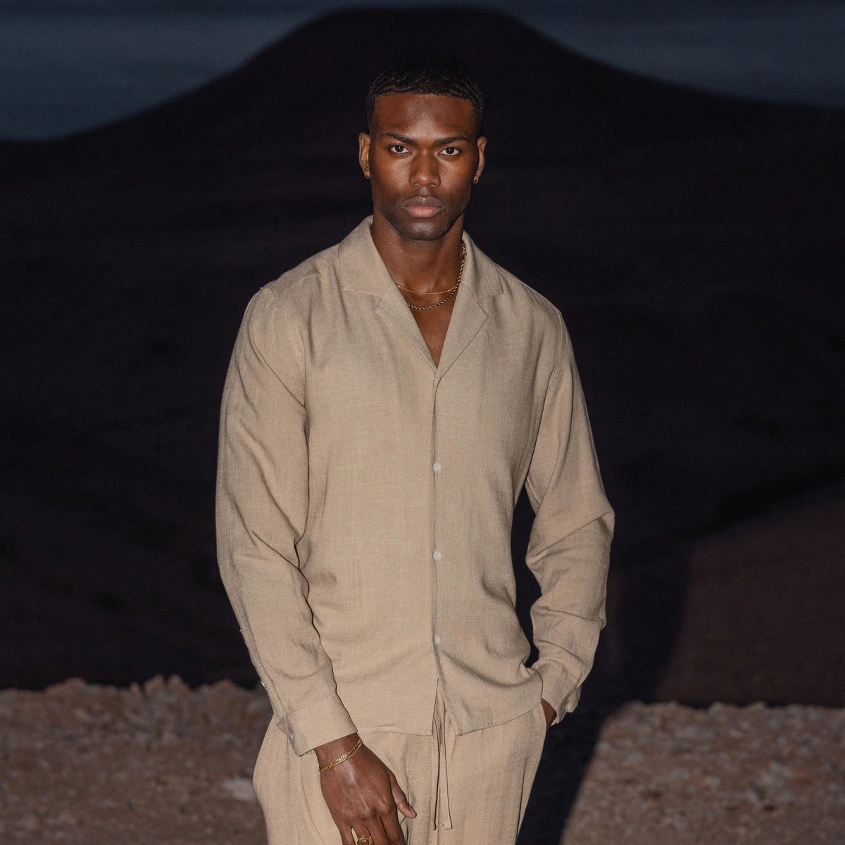 Capri Men's Linen Shirt