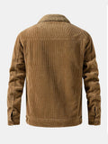 Men's Teddy Fleece-Lined Corduroy Jacket