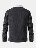 Men's Teddy Fleece-Lined Corduroy Jacket