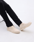 Men's High-Top Suede Loafers