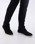 Men's High-Top Suede Loafers