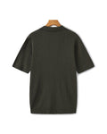 Men's Ribbed Knit Polo Shirt