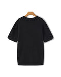 Men's Ribbed Knit Polo Shirt